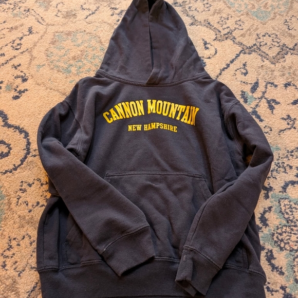 Live And Tell Other - Kid's Navy Cannon Mountain Hoodie